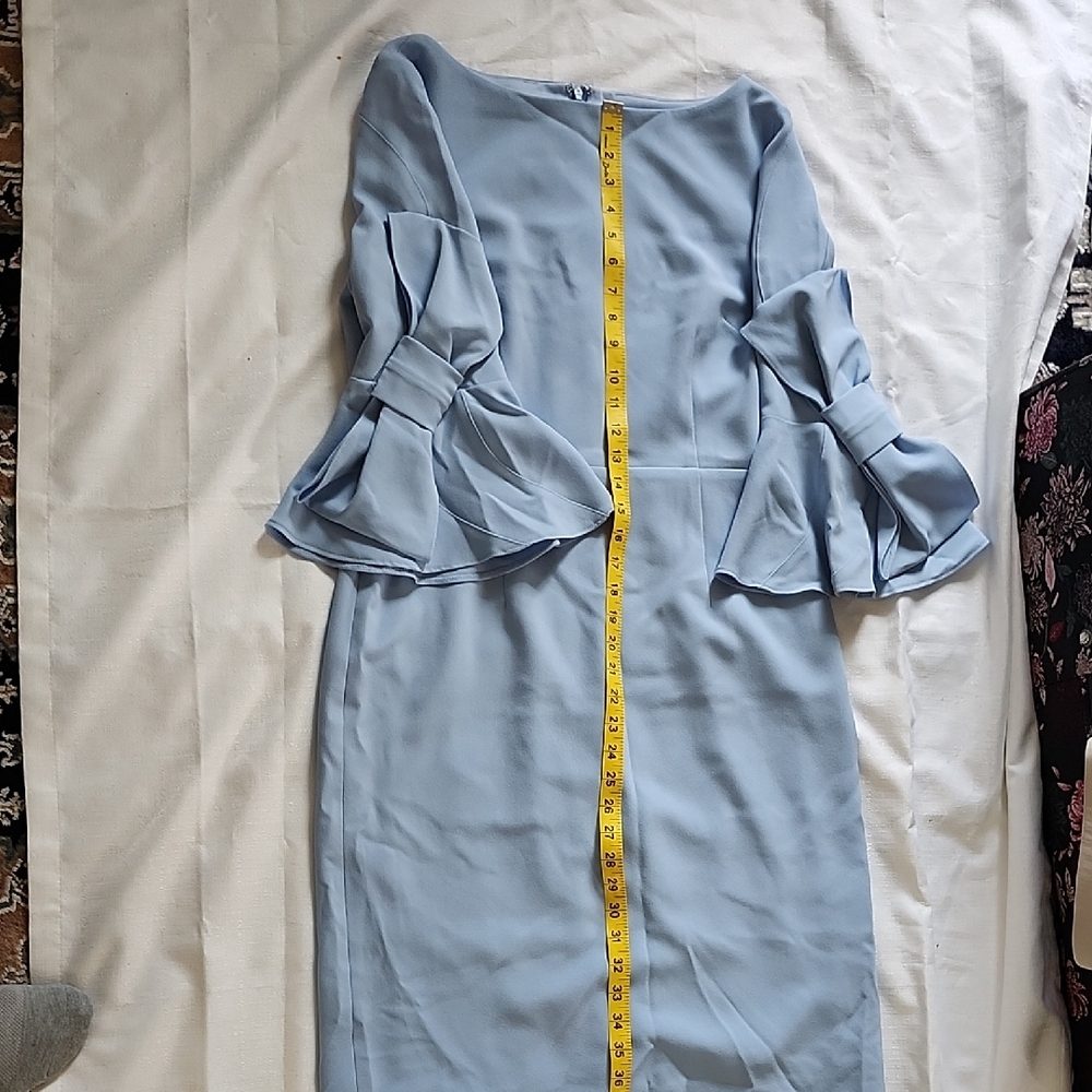 Preston & York Light Blue Long Sleeve Dress
